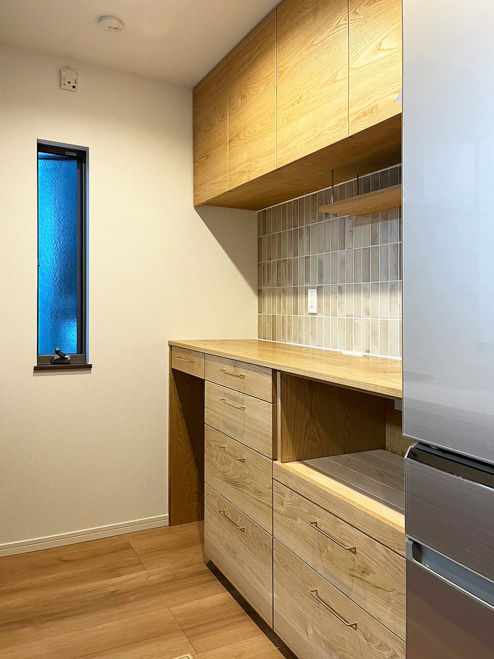 オーダー家具・クリのカップボード／関東・神奈川県