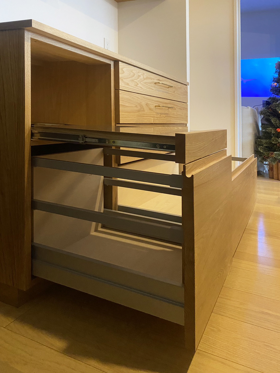 オーダー家具・クリのカップボード／関東・埼玉