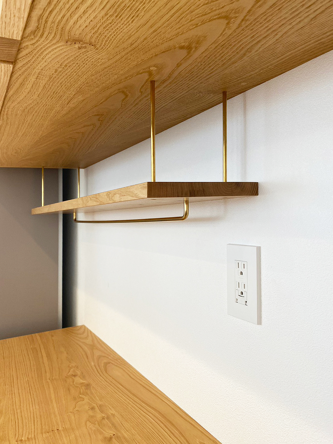 オーダー家具・オークのカップボード／関東・千葉