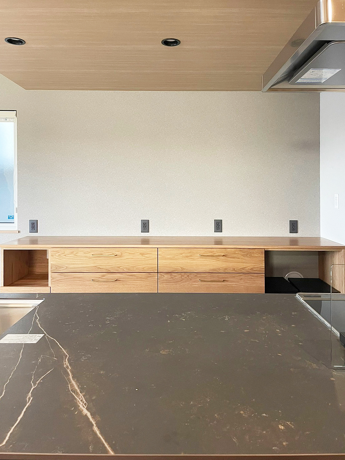 オーダー家具・オークのカップボード／関東・千葉