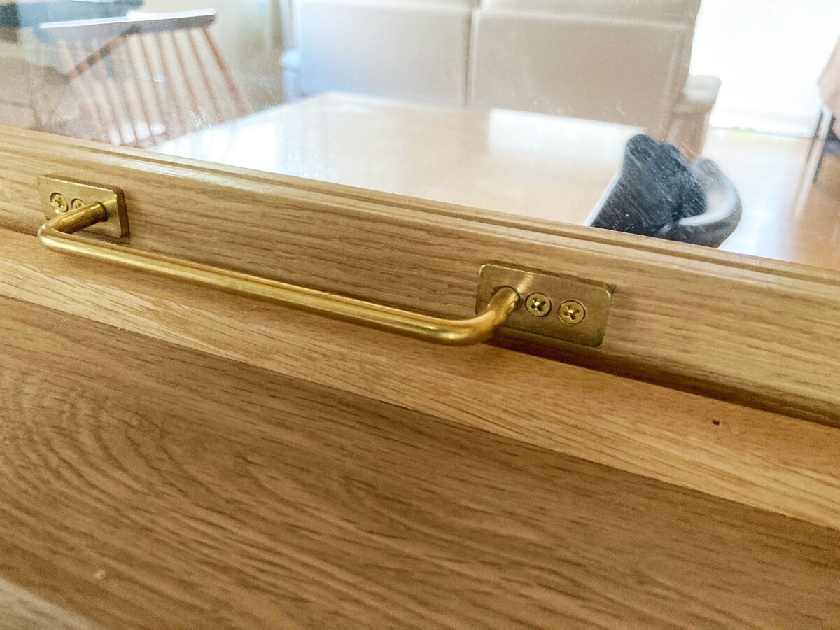 オークの建具・室内窓／関西・京都