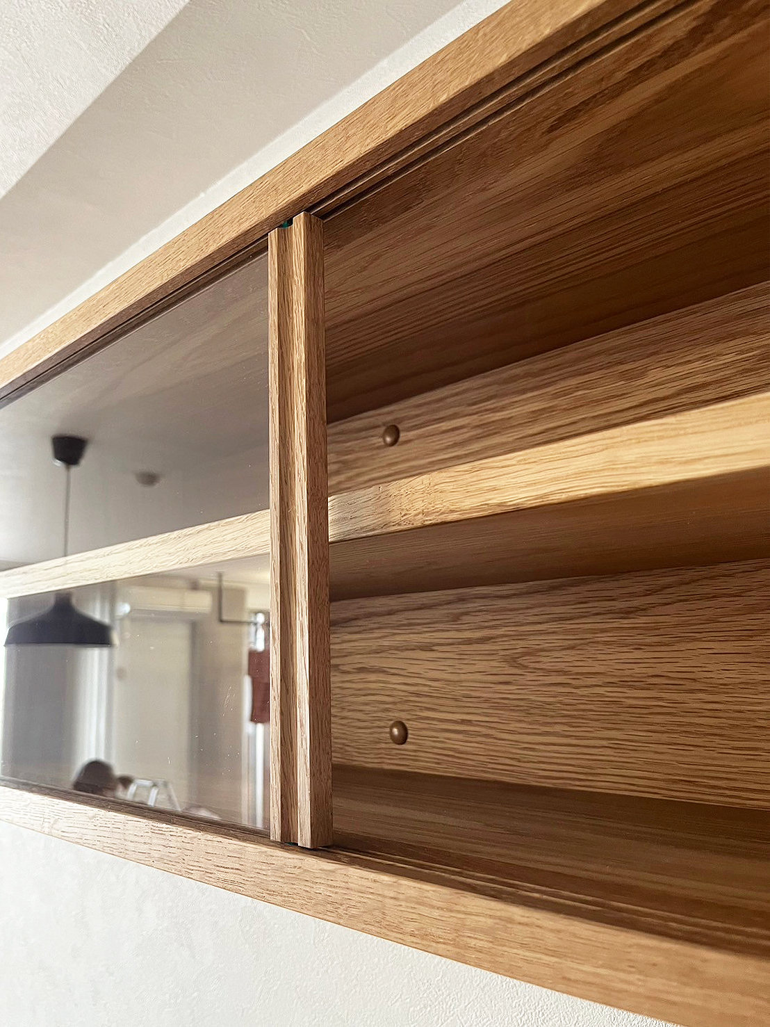 オーダー家具・オークのカップボード／関西・兵庫