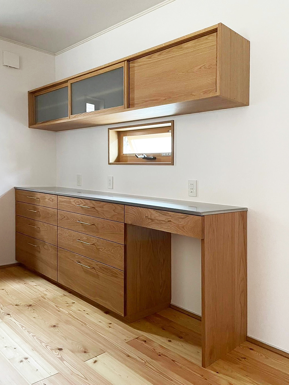 オーダー家具・オークのカップボード／関東・東京