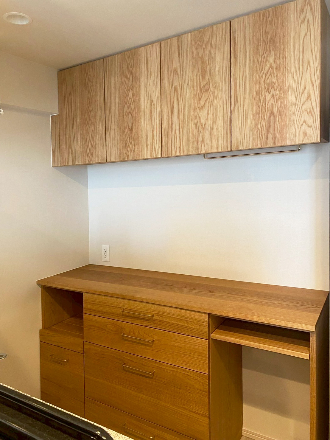 オーダー家具・オークのカップボード／関東・東京