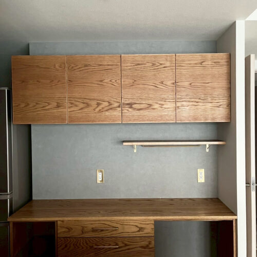オーダー家具・オークのカップボード／関西・大阪