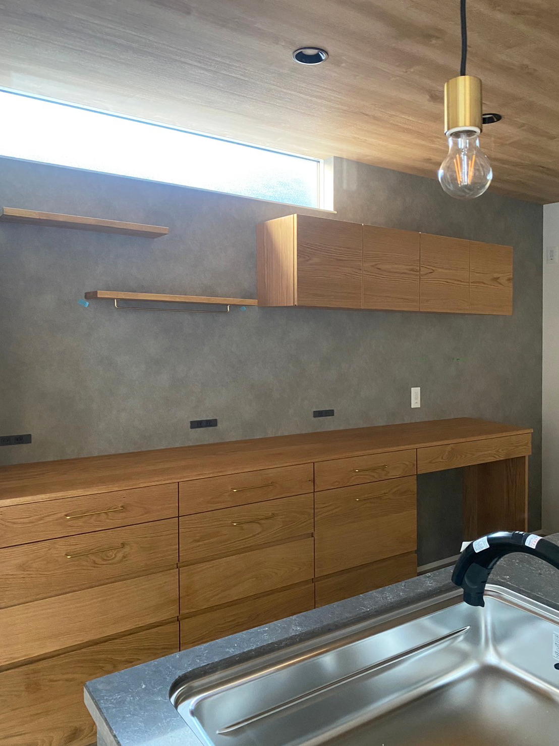 オーダー家具・オークのカップボード／九州・福岡