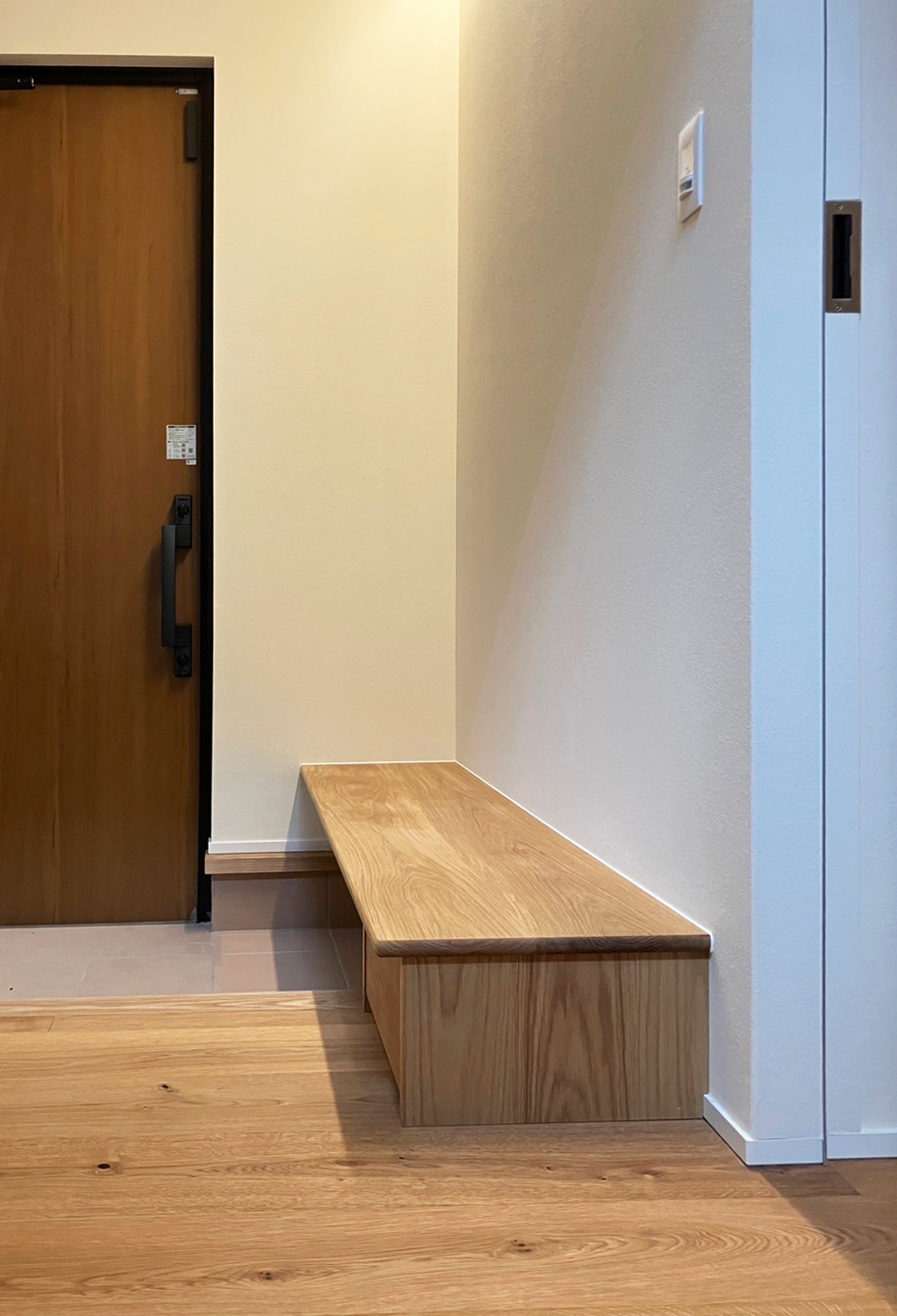 オーダー家具・玄関ベンチ収納/関西・京都 オーダー家具・玄関ベンチ収納/関西・京都