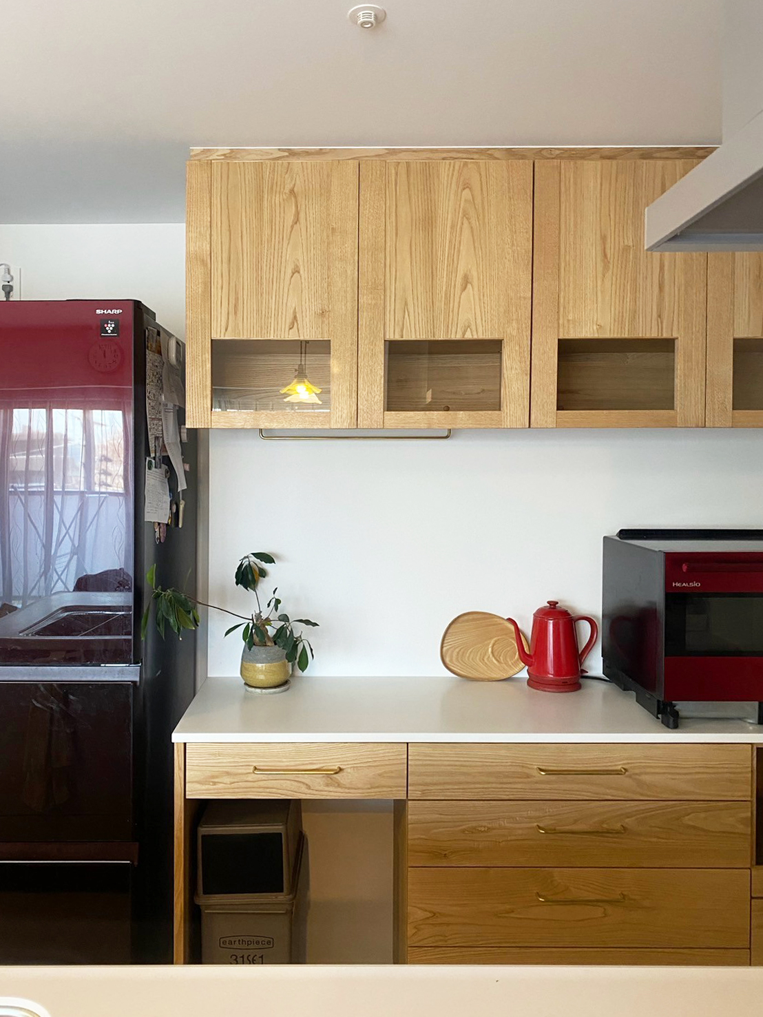 オーダー家具・クリのカップボード／関西・大阪