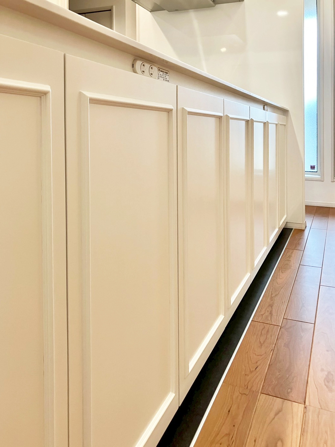 オーダー家具・キッチンカウンター下収納／関西・奈良