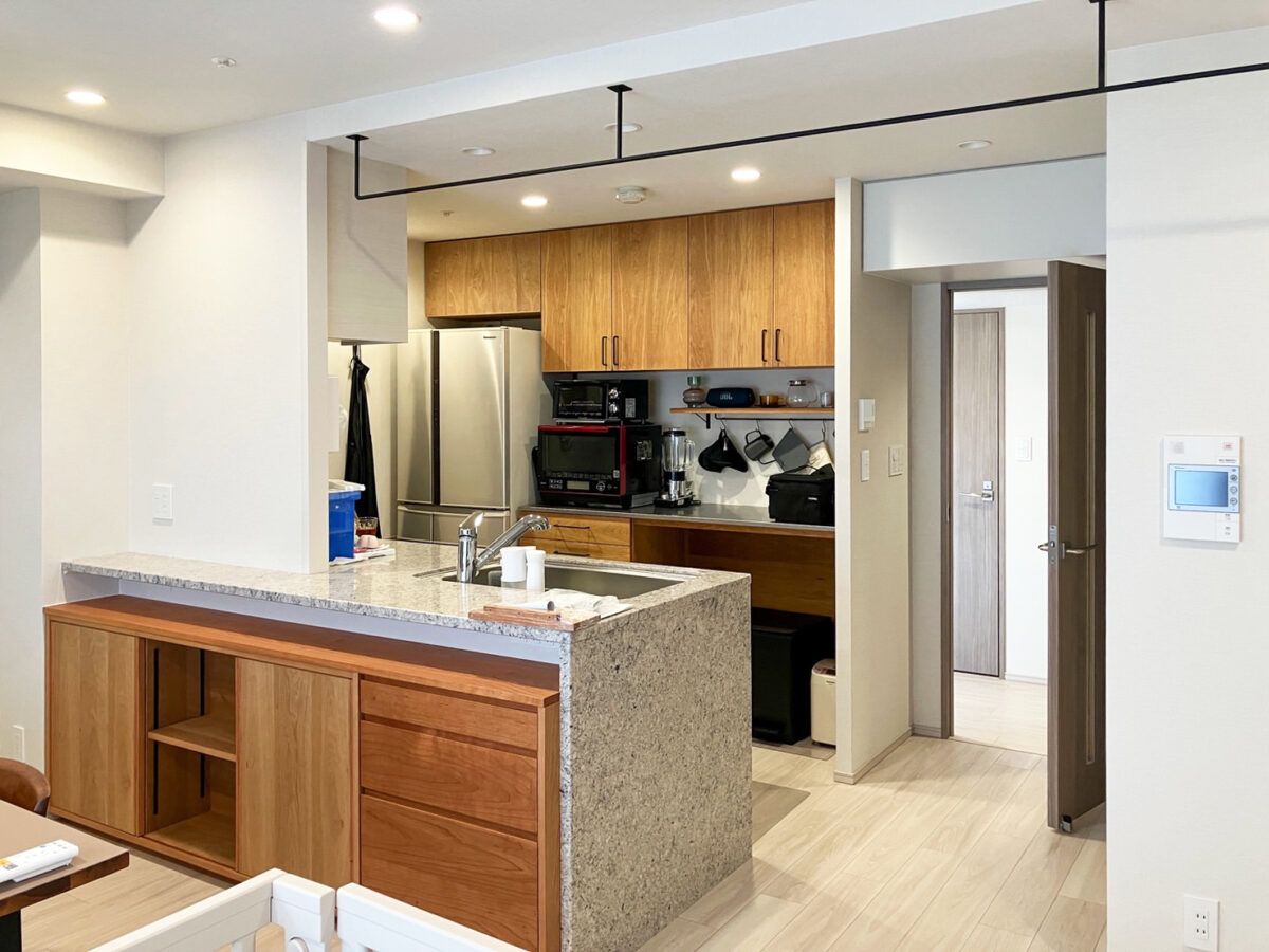 オーダー家具・カウンター下収納／関西・大阪