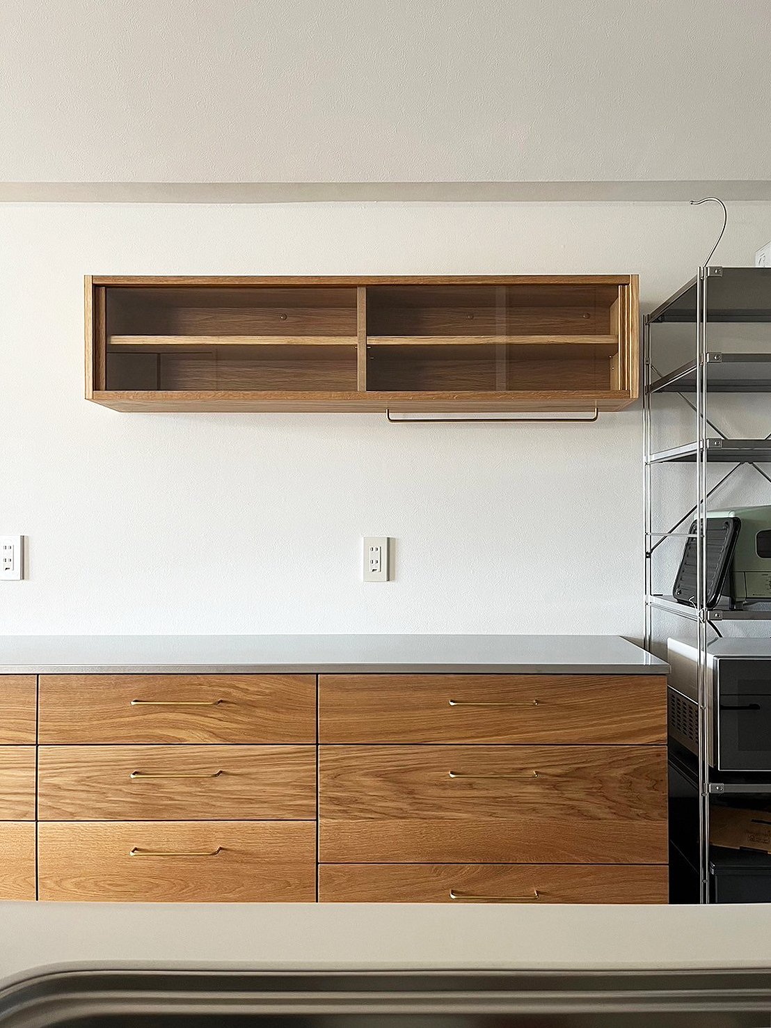 オーダー家具・オークのカップボード／関西・兵庫