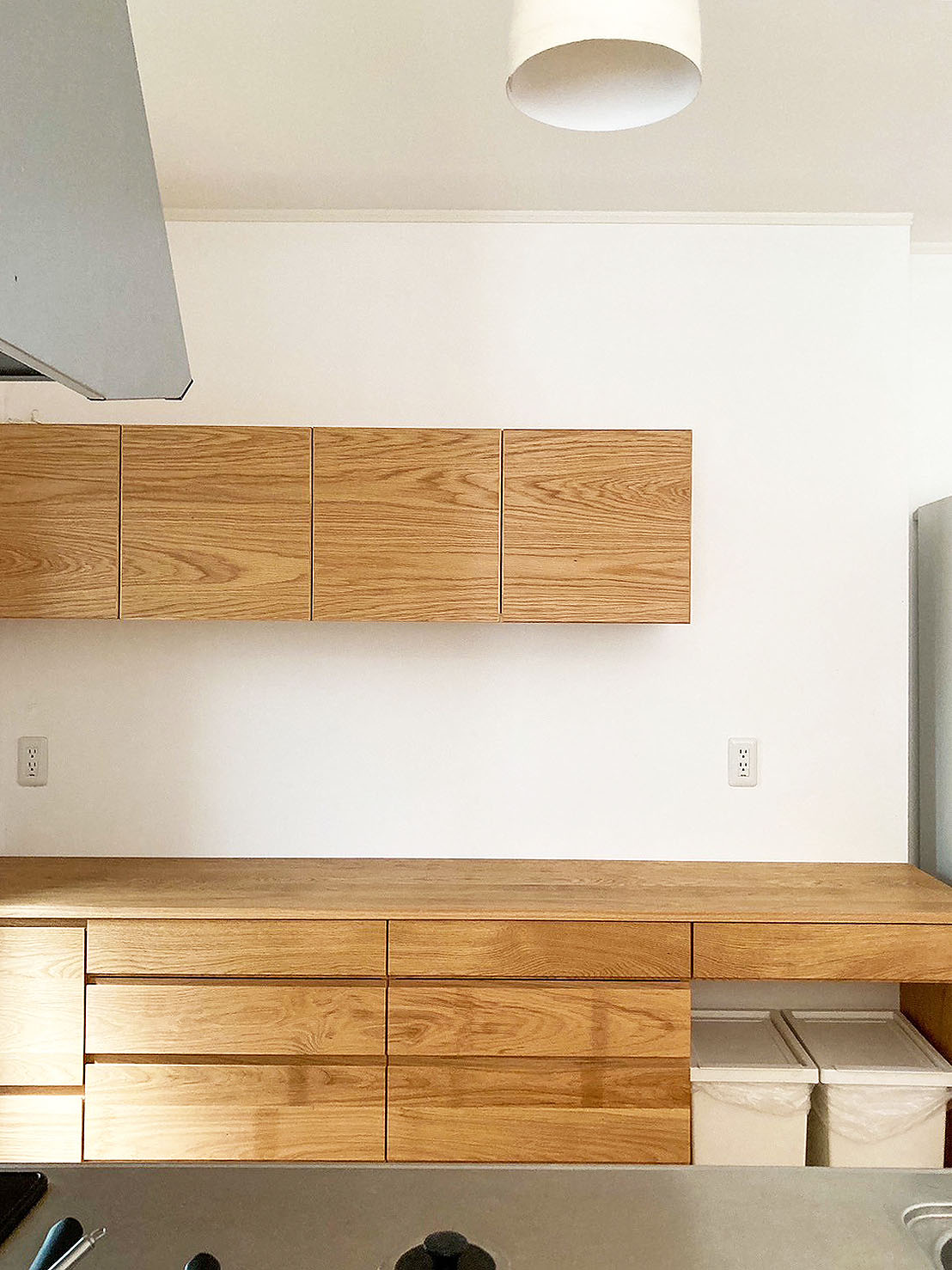 オーダー家具・オークのカップボード/関西・大阪