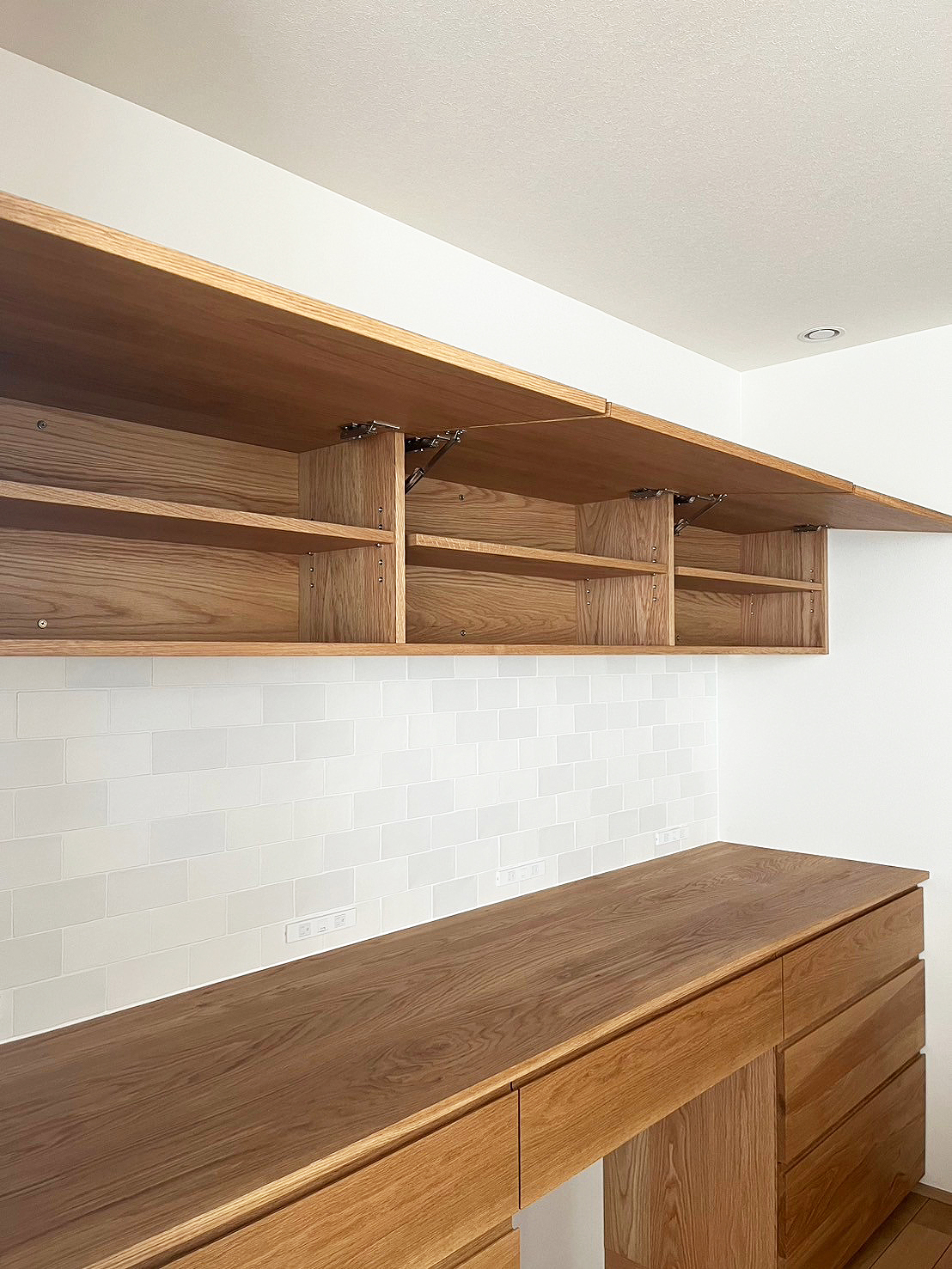 オーダー家具・オークのカップボード／東海・三重